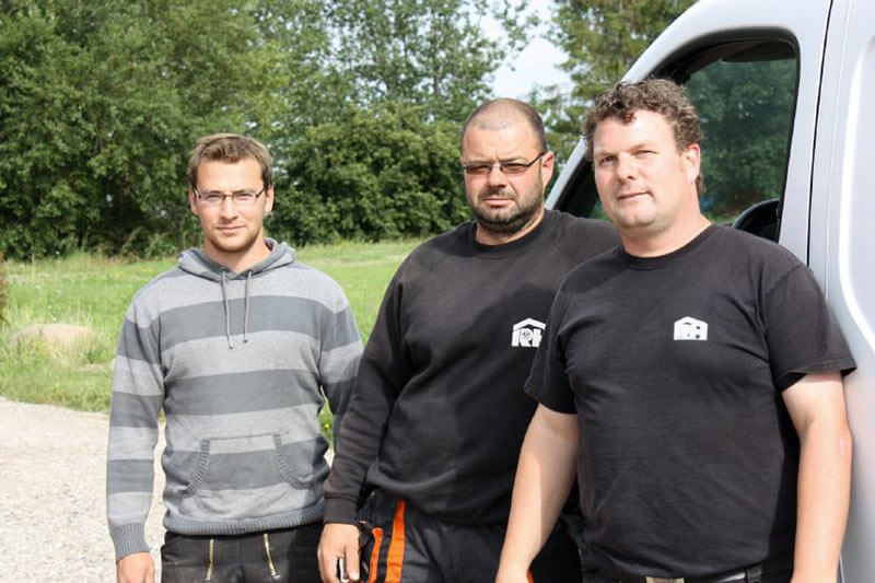 Das Team der Dachdeckerei Hoffmeister in Rostock